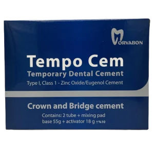 سمان موقت دندانپزشکی مروابن مدل Tempo Cem را می توانید با بهترین قیمت از فروشگاه اینترنتی توکاطب خریداری و در کوتاه ترین زمان ممکن دریافت نمایید.
