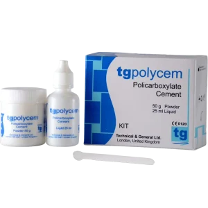 سمان پلی کربوکسیلات دندانپزشکی tg مدل Tgpolycem را با بهترین قیمت از فروشگاه اینترنتی توکاطب خریداری و در کوتاه ترین زمان ممکن دریافت نمایید.