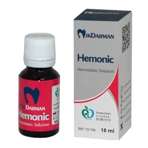 محلول هموستات (انعقاد خون) دندانپزشکی نیک درمان مدل Hemonic را می توانید با بهترین قیمت از فروشگاه اینترنتی توکاطب خریداری نمایید.