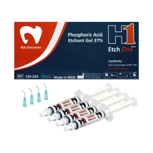 ژل اسید اچ 37 درصد دندانپزشکی نیک درمان مدل H1 را می توانید با بهترین قیمت از فروشگاه اینترنتی توکا طب خریداری و در سریعترین زمان ممکن دریافت نمایید.