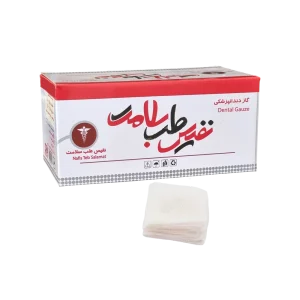 برای خرید گاز طبی غیر استریل دندانپزشکی نفیس طب سلامت ابعاد 5×5 سانتی متر با بهترین قیمت و همچنین مطالعه توضیحات مهم و کاربردی کلیک کنید.
