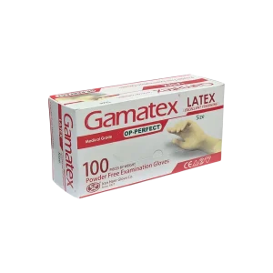 دستکش لاتکس بدون پودر دندانپزشکی اوپی پرفکت مدل Gamatex Excellent بسته 100 عددی را با بهترین قیمت از فروشگاه اینترنتی توکا طب خریداری نمایید.