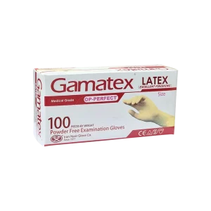 دستکش لاتکس بدون پودر دندانپزشکی اوپی پرفکت مدل Gamatex Excellent بسته 100 عددی را با بهترین قیمت از فروشگاه اینترنتی توکا طب خریداری نمایید.