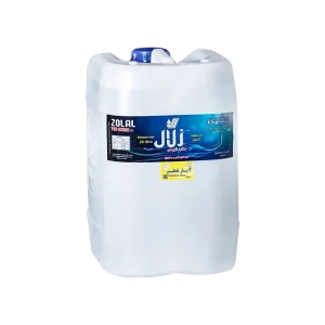 آب مقطر (آب دیونیزه) دوبار تقطیر پزشکی زلال طب شیمی حجم 20 لیتر را با بهترین قیمت از فروشگاه اینترنتی توکا طب خریداری نمایید.