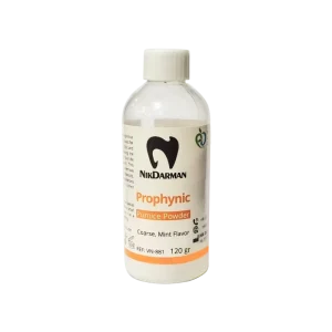 پودر پامیس دندانپزشکی نیک درمان مدل Prophynic وزن 120 گرم را با بهترین قیمت از فروشگاه اینترنتی توکا طب خریداری و در سریع ترین زمان ممکن دریافت نمایید.