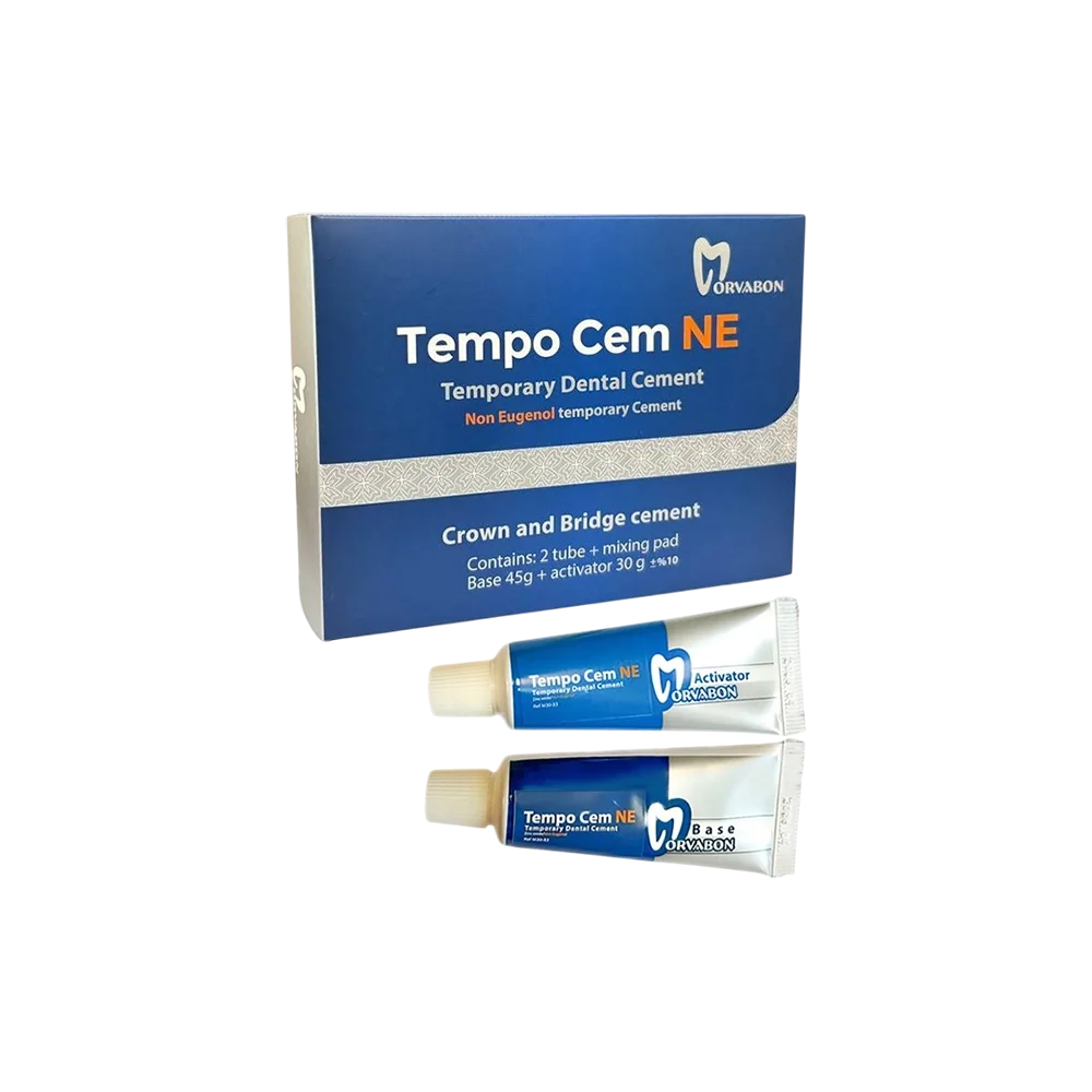 سمان موقت فاقد اوژنول دندانپزشکی مروابن مدل Tempo Cem NE را با بهترین قیمت از فروشگاه اینترنتی توکا طب خریداری و در سریع ترین زمان ممکن دریافت نمایید.