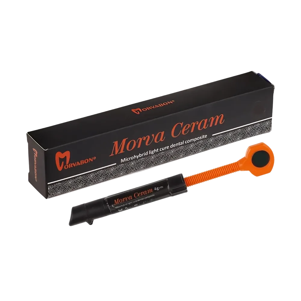 کامپوزیت میکروهیبرید لایت کیور دندانپزشکی مروابن مدل Morva Ceram وزن 4.0 گرم را با بهترین قیمت از فروشگاه اینترنتی توکا طب خریداری نمایید.