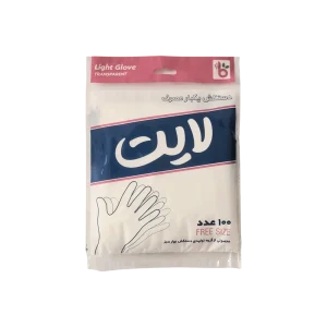 دستکش یکبار مصرف نایلونی دندانپزشکی لایت بسته 100 عددی را با بهترین قیمت از فروشگاه اینترنتی توکا طب خریداری و در سریع ترین زمان ممکن دریافت نمایید.